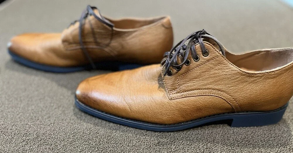 JD Fisk leather shoes size 9.5